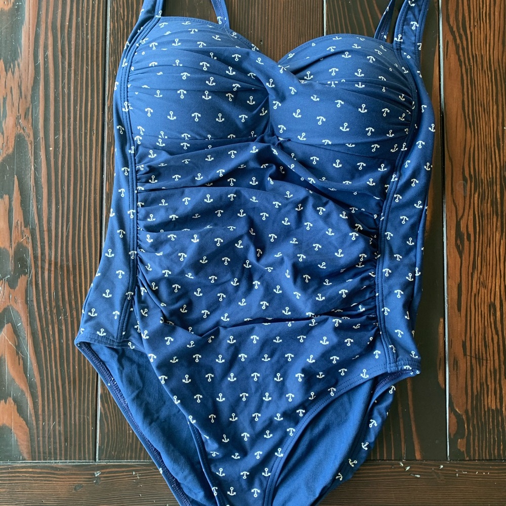 Nip tuck swim, one piece suit